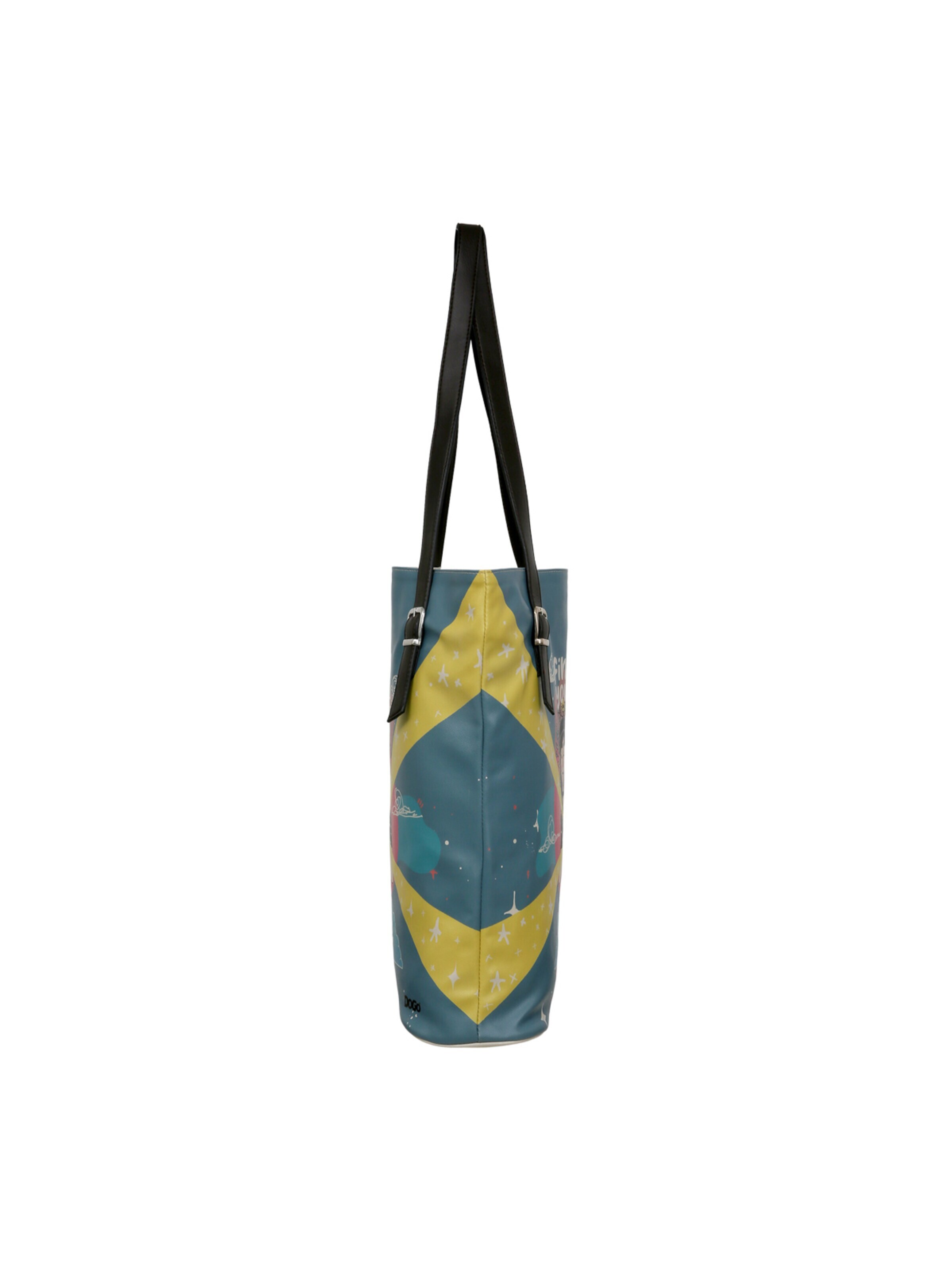 DOGO Crossbody Bag 'DOGO Umhängetasche Tall Bag - Find Your Inner Peace' in Blue