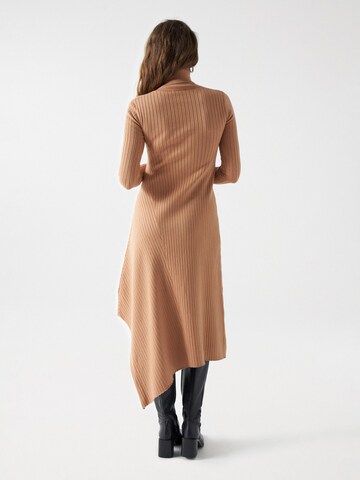 Salsa Jeans Strickkleid in Braun