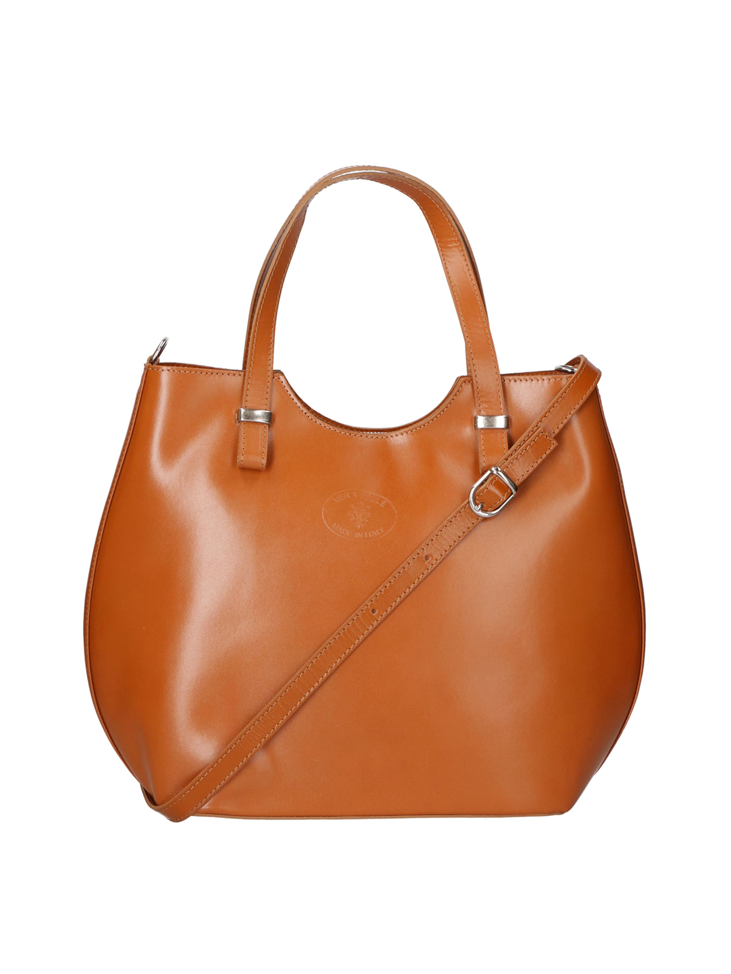 Gave Lux Handtas in Bruin: voorkant