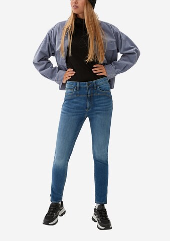 QS Skinny Jeans in Blauw