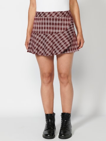 KOROSHI Skirt in Brown: front