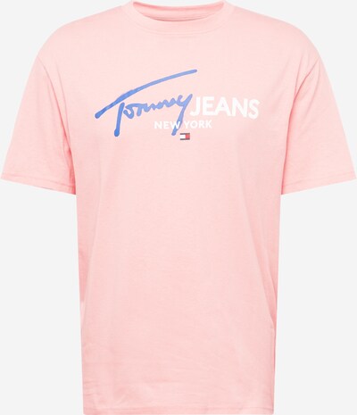 TOMMY HILFIGER T-Shirt en bleu roi / rose / blanc, Vue avec produit