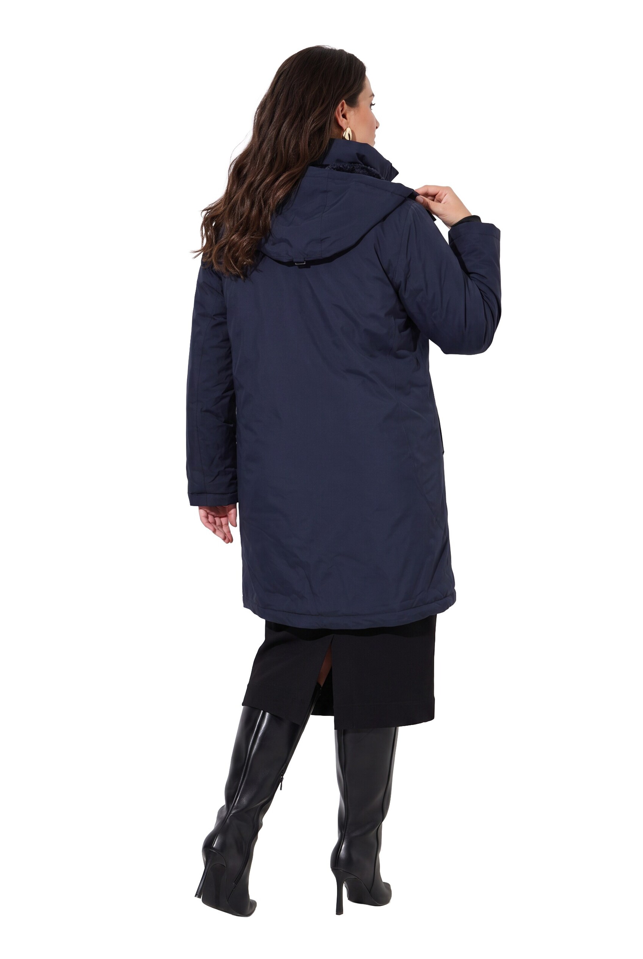 Ulla Popken Jacke in Blau