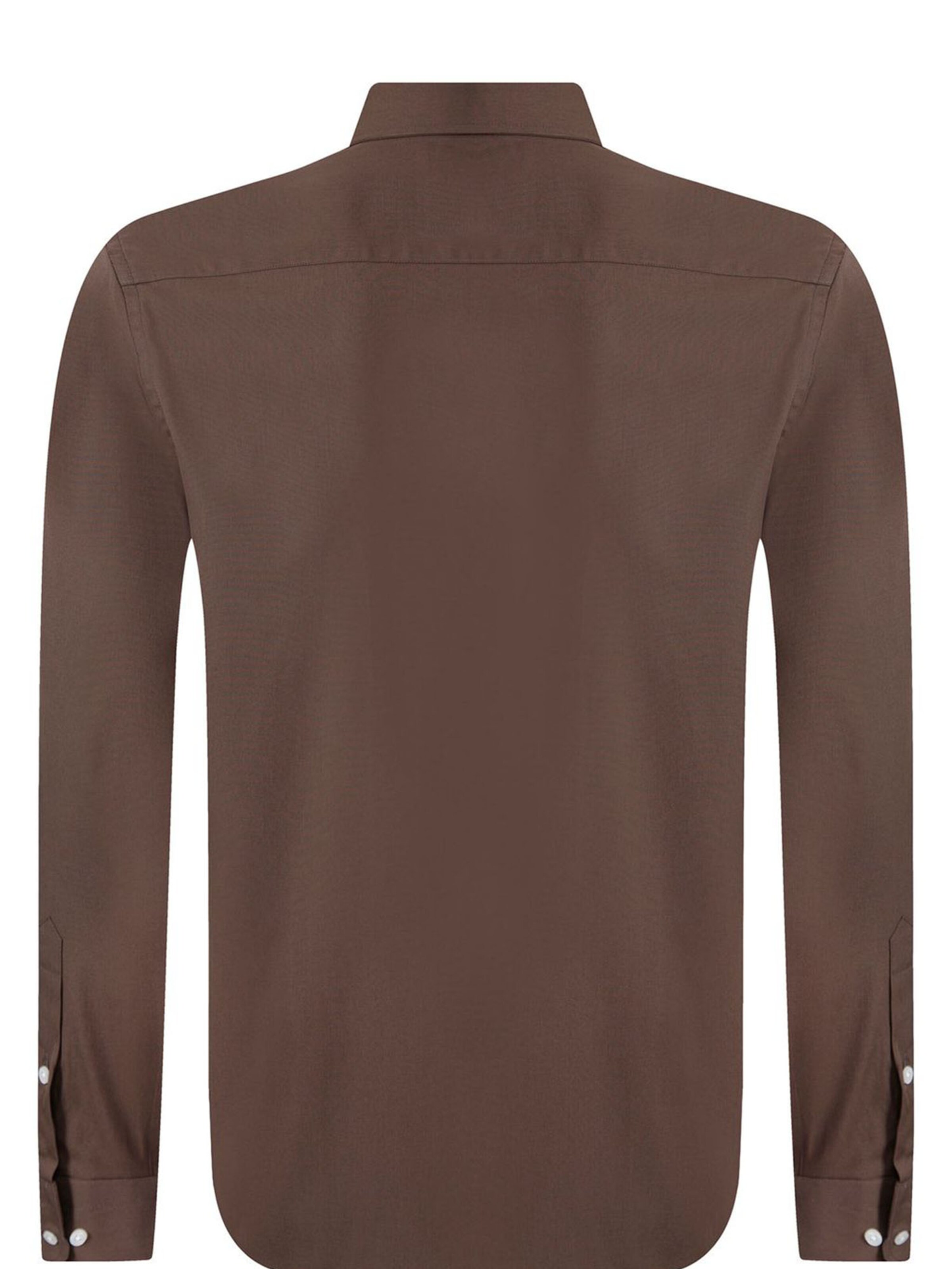 Williot Regular fit Overhemd in Bruin
