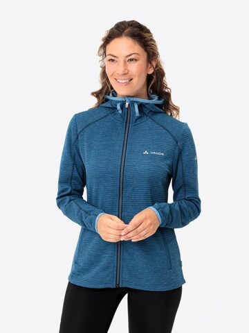 VAUDE Functionele fleece jas 'Skomer' in Blauw: voorkant