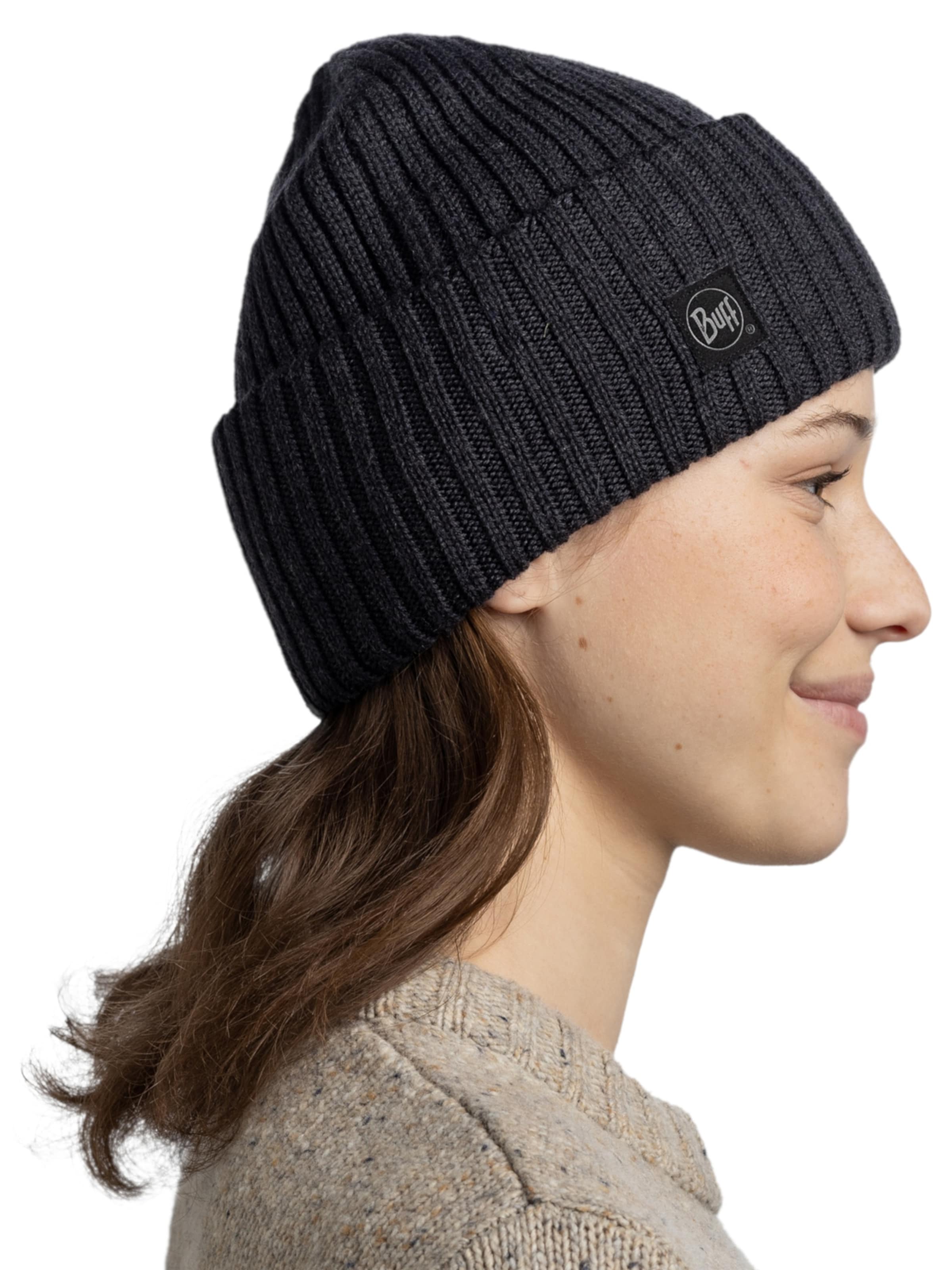BUFF Muts 'Buff Knitted Erviny Beanie' in Zwart