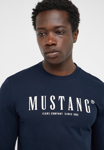 MUSTANG Shirt 'Style Asheville' in Blau