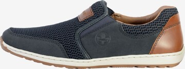 Slipper di Rieker in blu: frontale