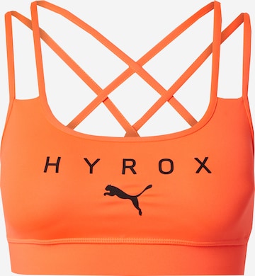 PUMA Бюстье Спортивный бюстгальтер 'Puma x Hyrox Move' в Красный: спереди