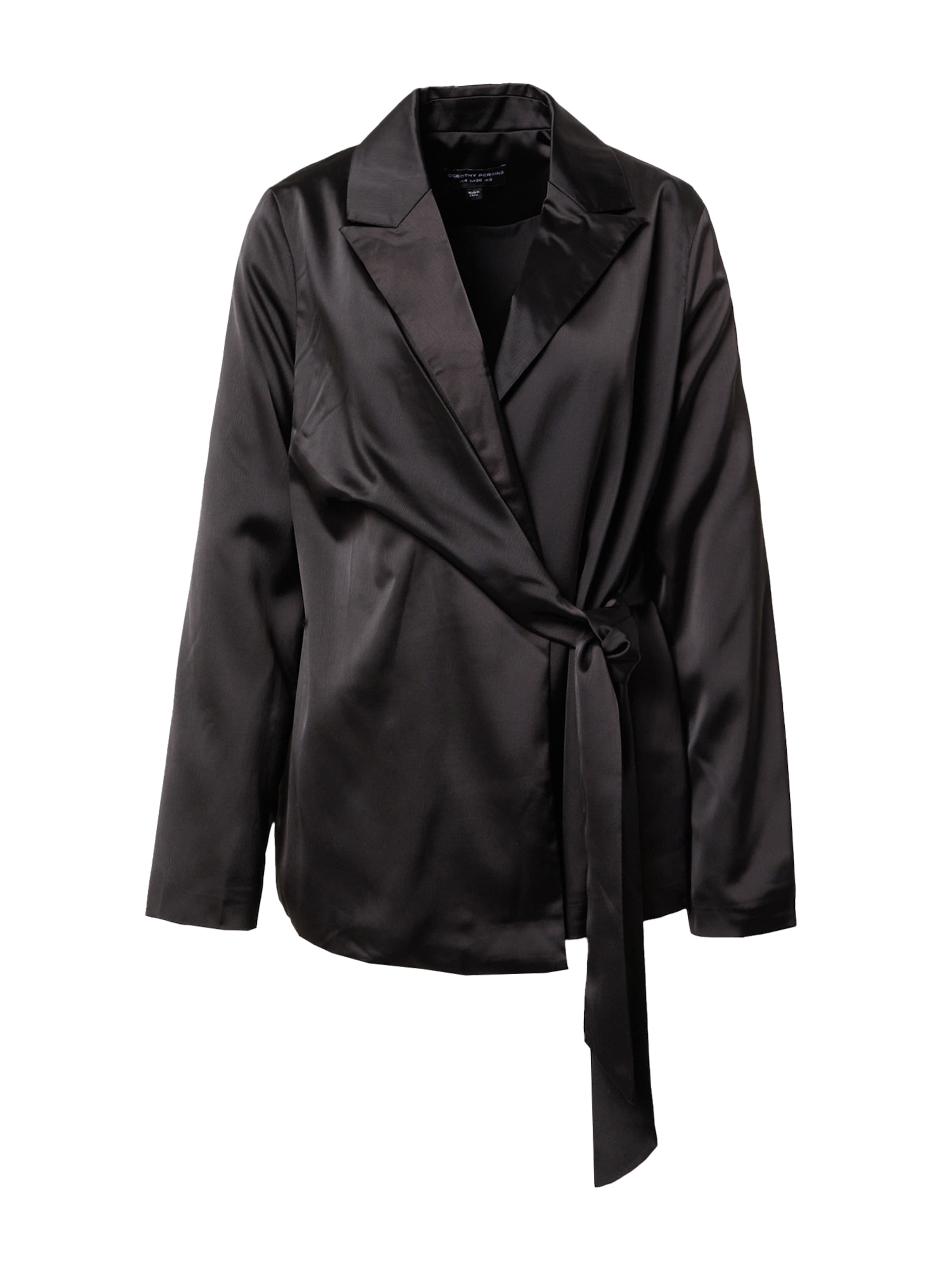 Dorothy Perkins Блейзър в черно: отпред