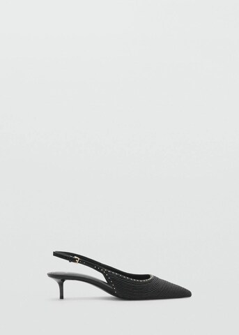 MANGO Slingpumps 'Natu' in Schwarz