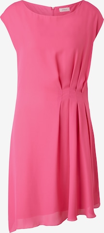 s.Oliver BLACK LABEL - Vestido em rosa: frente