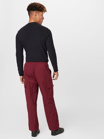 ADIDAS ORIGINALS Regular Карго панталон 'Premium Essentials ' в червено