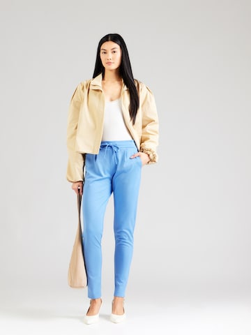 ICHI Slim fit Pleat-Front Pants 'IHKATE' in Blue