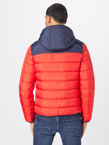 Lake View Prehodna jakna 'Daniel' | rdeča barva