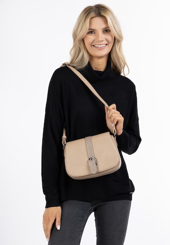 Usha Crossbody Bag in Beige