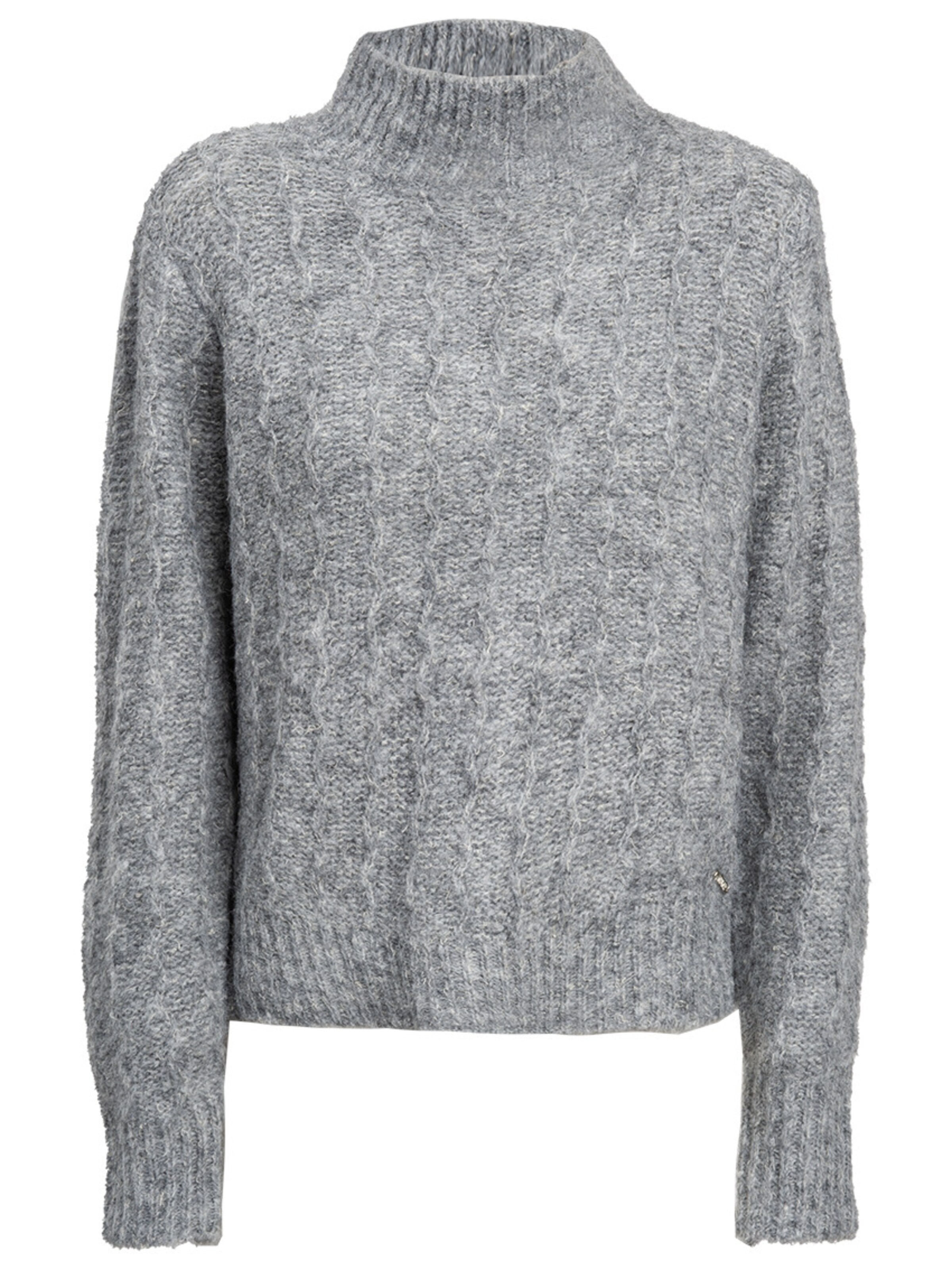 Influencer Sweater in Grey: front