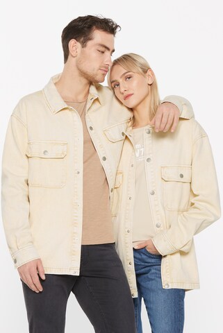 Harlem Soul Between-Season Jacket 'BRAD-LEY' in Beige: front