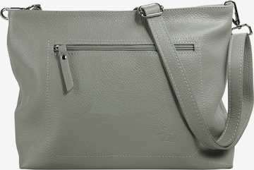 Samantha Look Crossbody Bag in Grey: front