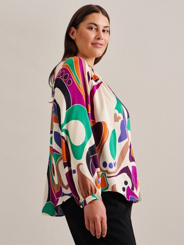 SEIDENSTICKER Bluse 'Schwarze Rose' in Mischfarben