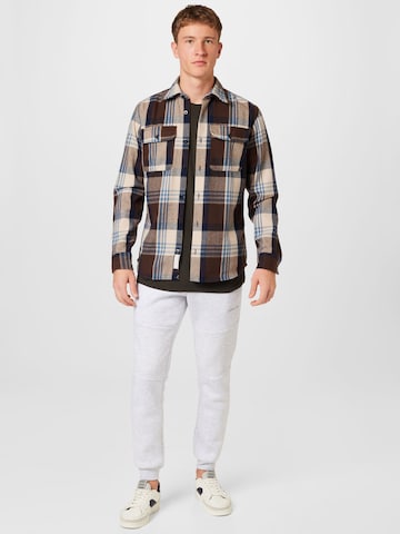 ruda JACK & JONES Standartinis modelis Marškiniai 'DYLAN'