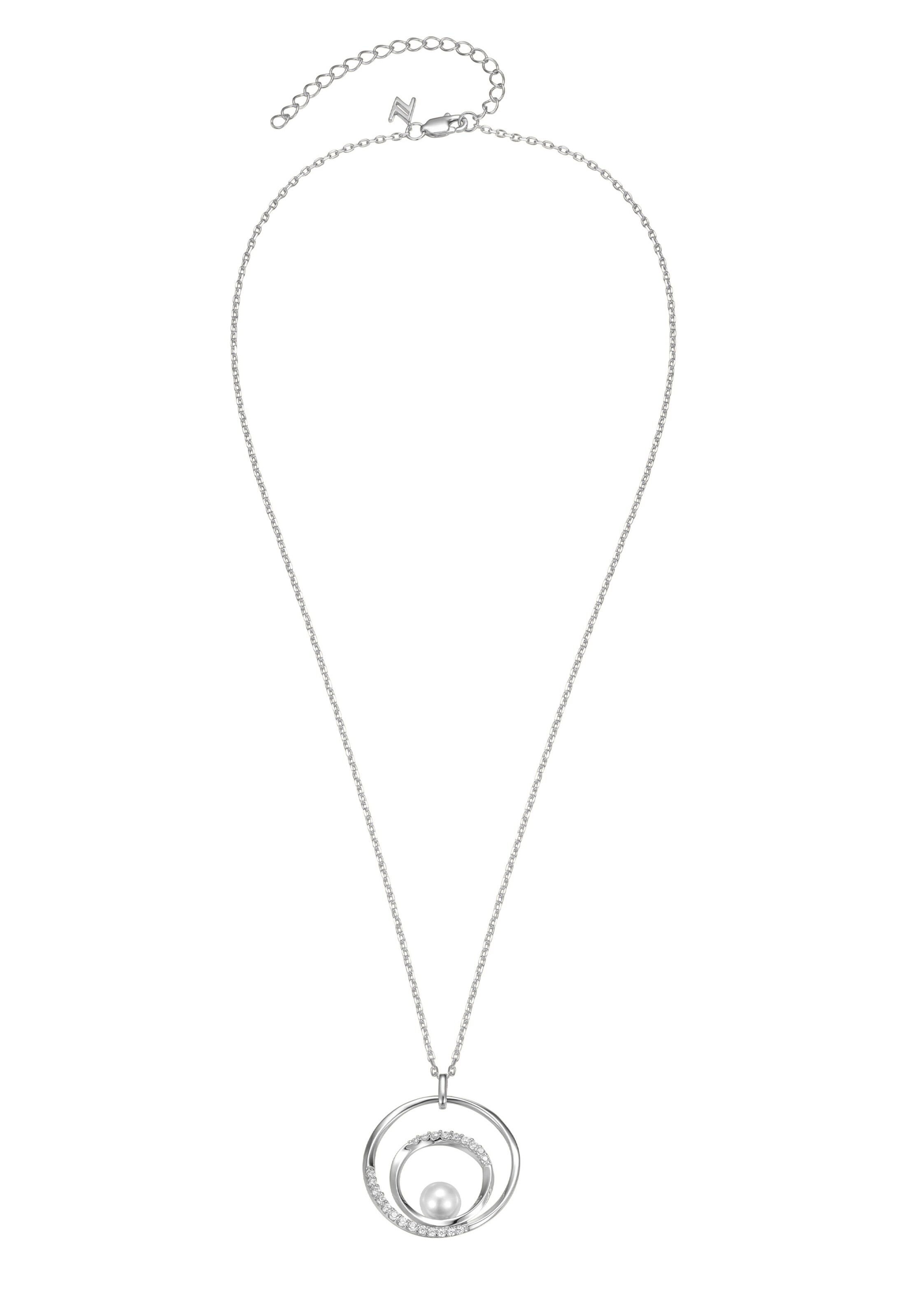 Nana Kay Necklace 'Baroque Flair' in Silver: front
