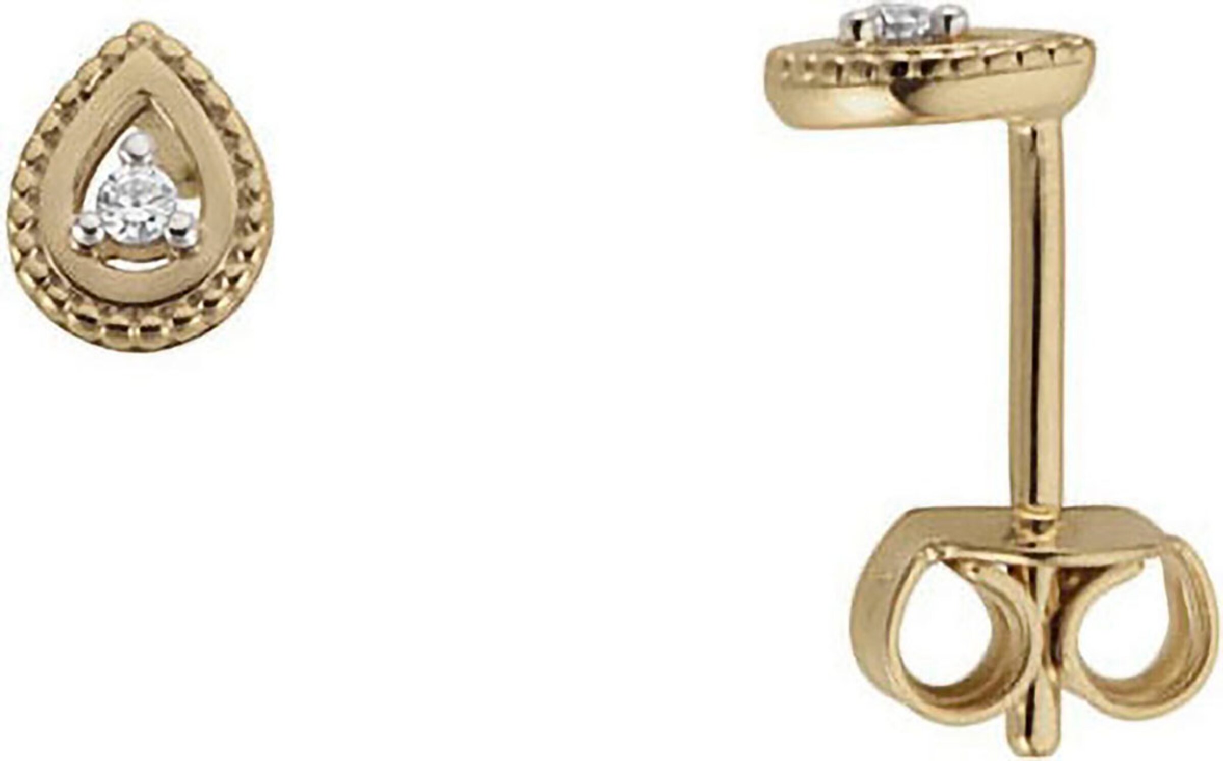 FIRETTI Ohrringe in Gold: Vorderseite