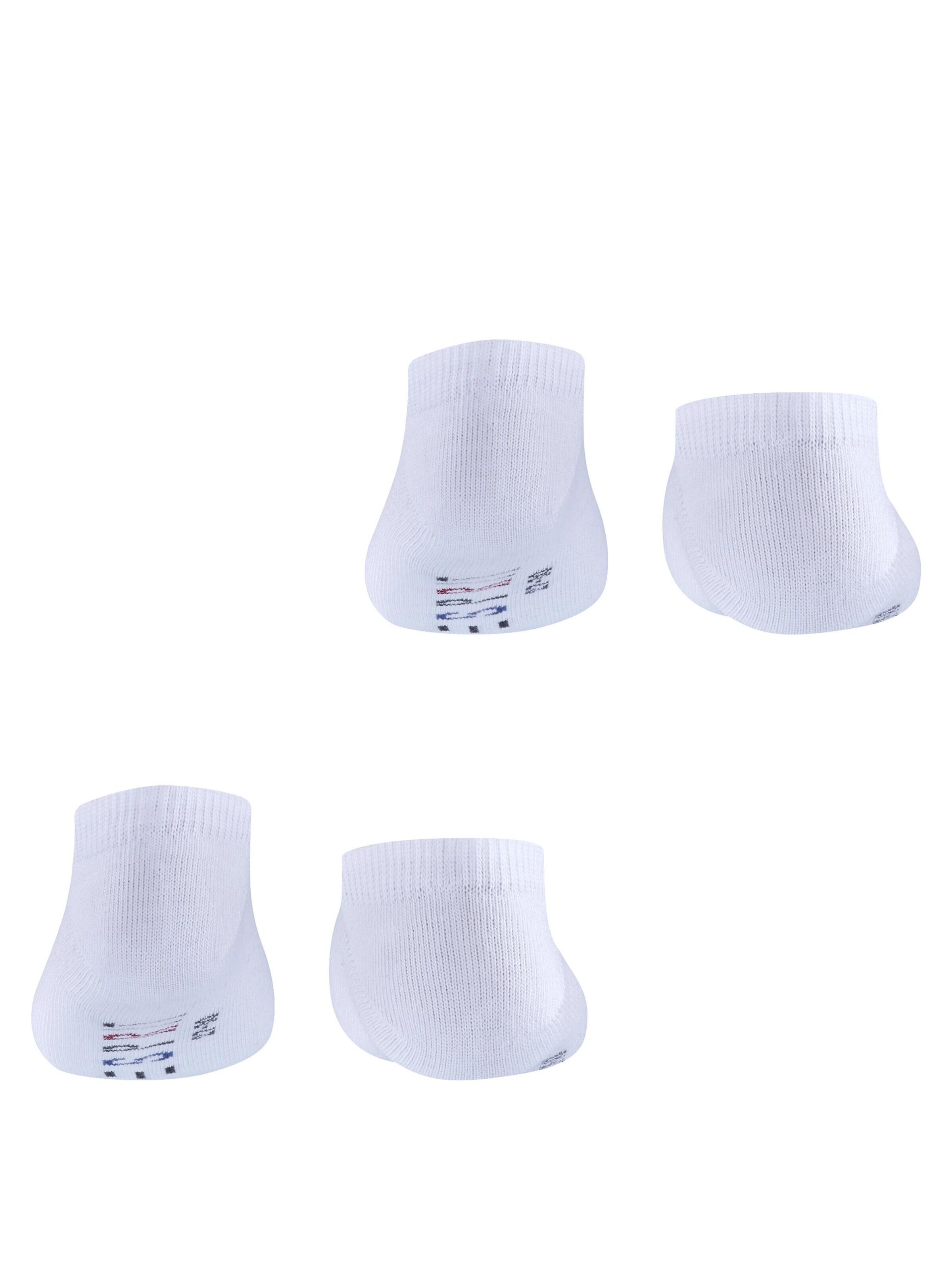 ESPRIT Socks 'Foot Logo 2-Pack' in White