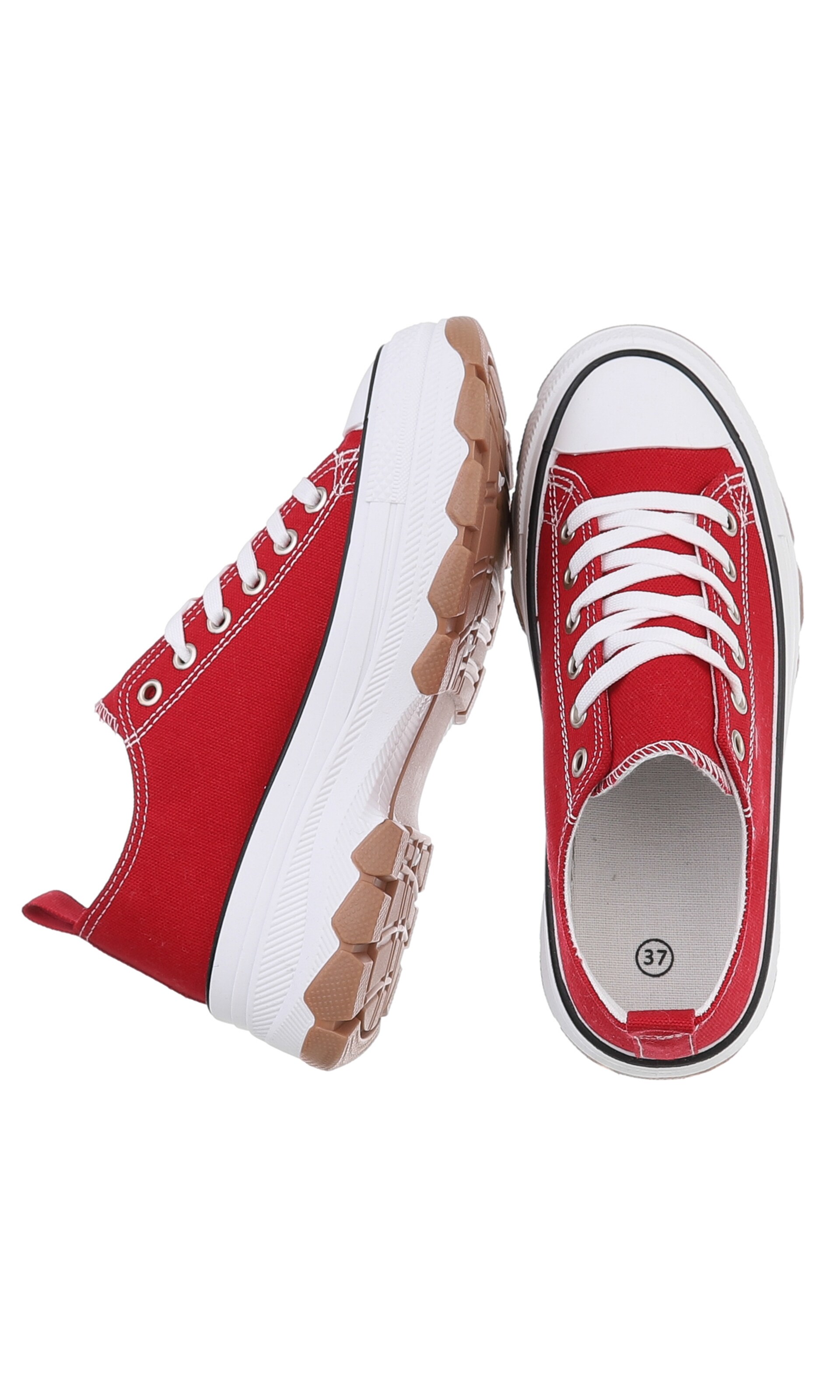 Ital-Design Sneaker in Rot