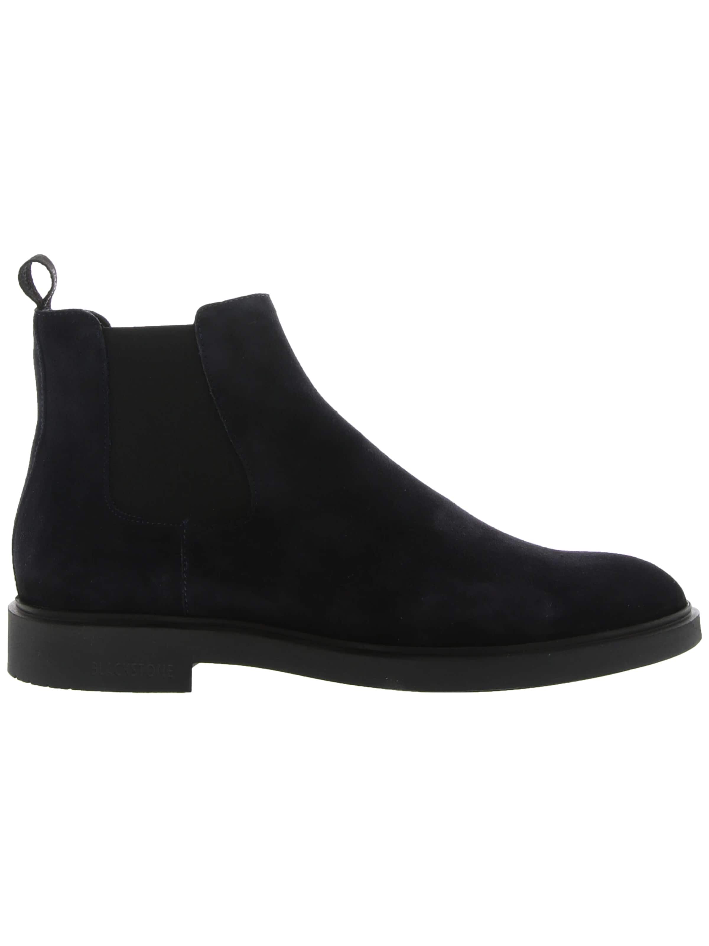 BLACKSTONE Chelsea boots 'Owen WG81' in Blauw: voorkant