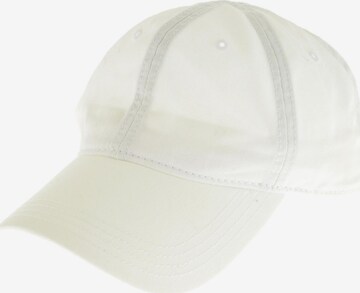 LACOSTE Hat & Cap in One size in White: front