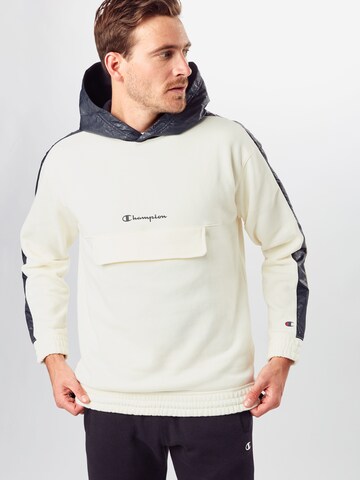 Champion Authentic Athletic Apparel Regularny krój Bluzka sportowa w kolorze biały: przód