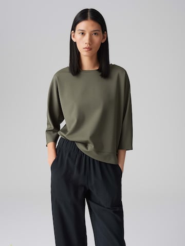 T-shirt 'Salane' OPUS en vert : devant