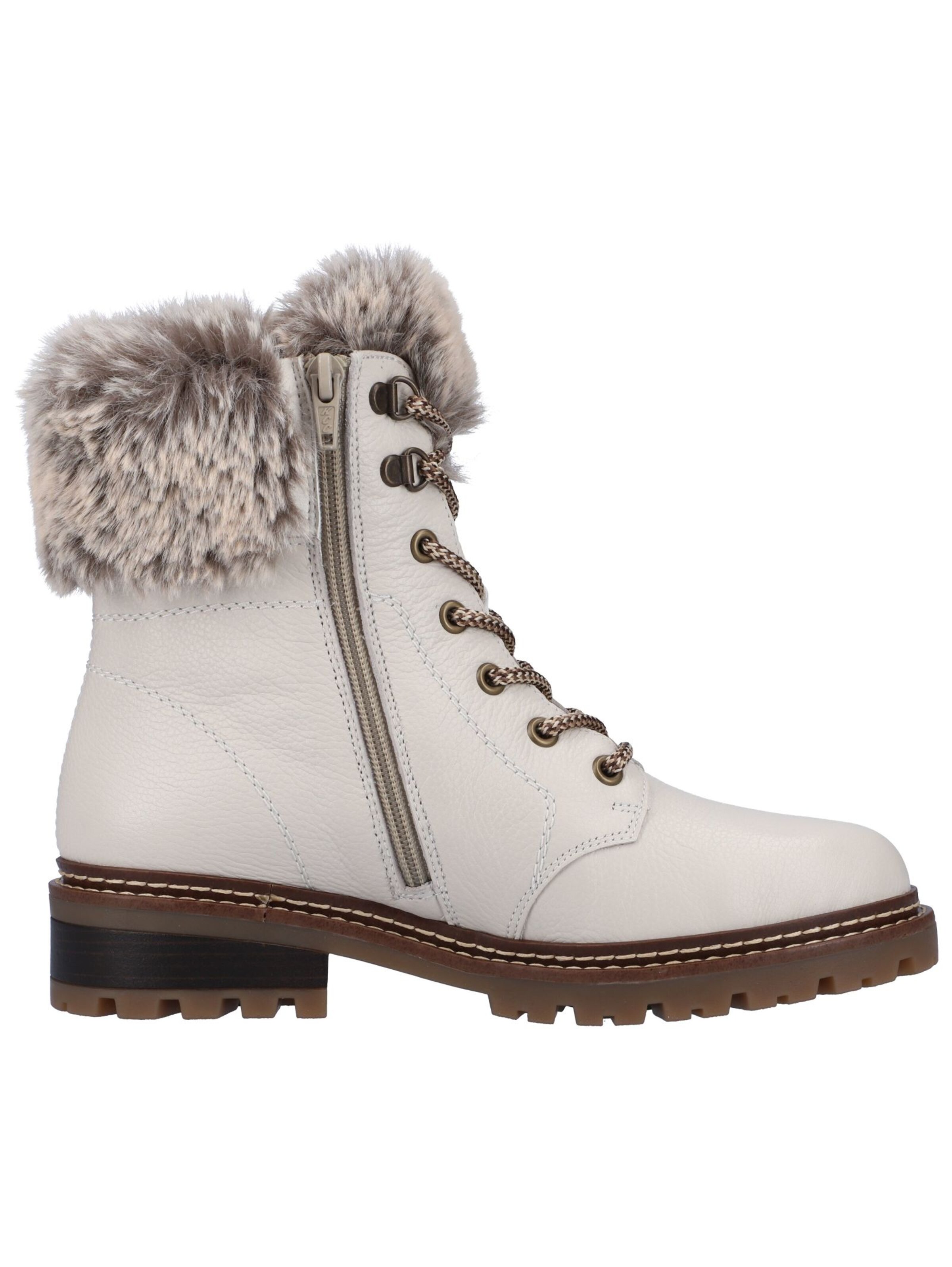 REMONTE Schnürstiefelette in Weiß