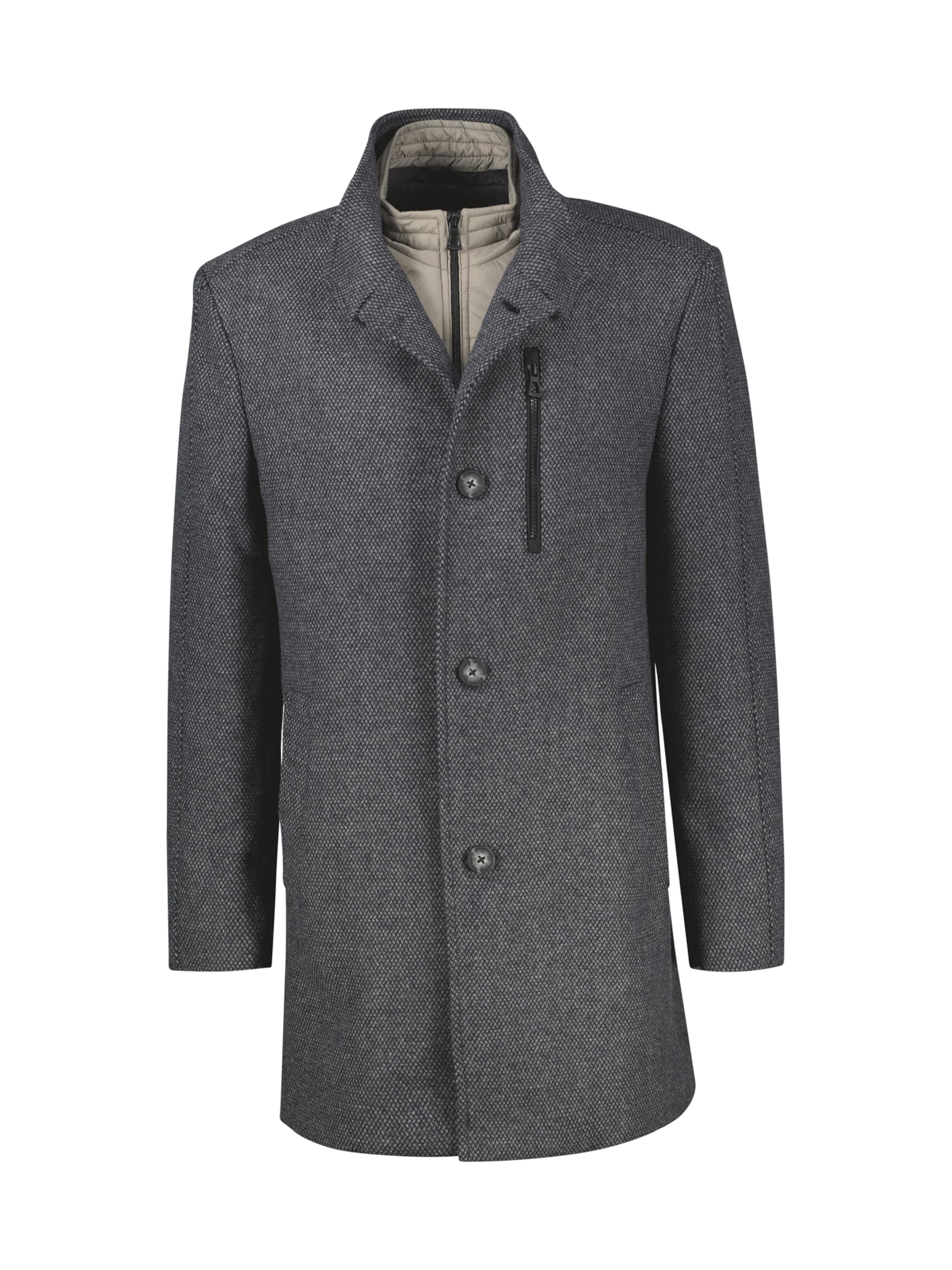 LERROS Between-Seasons Coat in M-L in Graphite, Item view