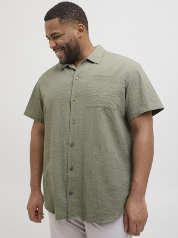 Jack & Jones Plus - Ajuste regular Camisa en verde