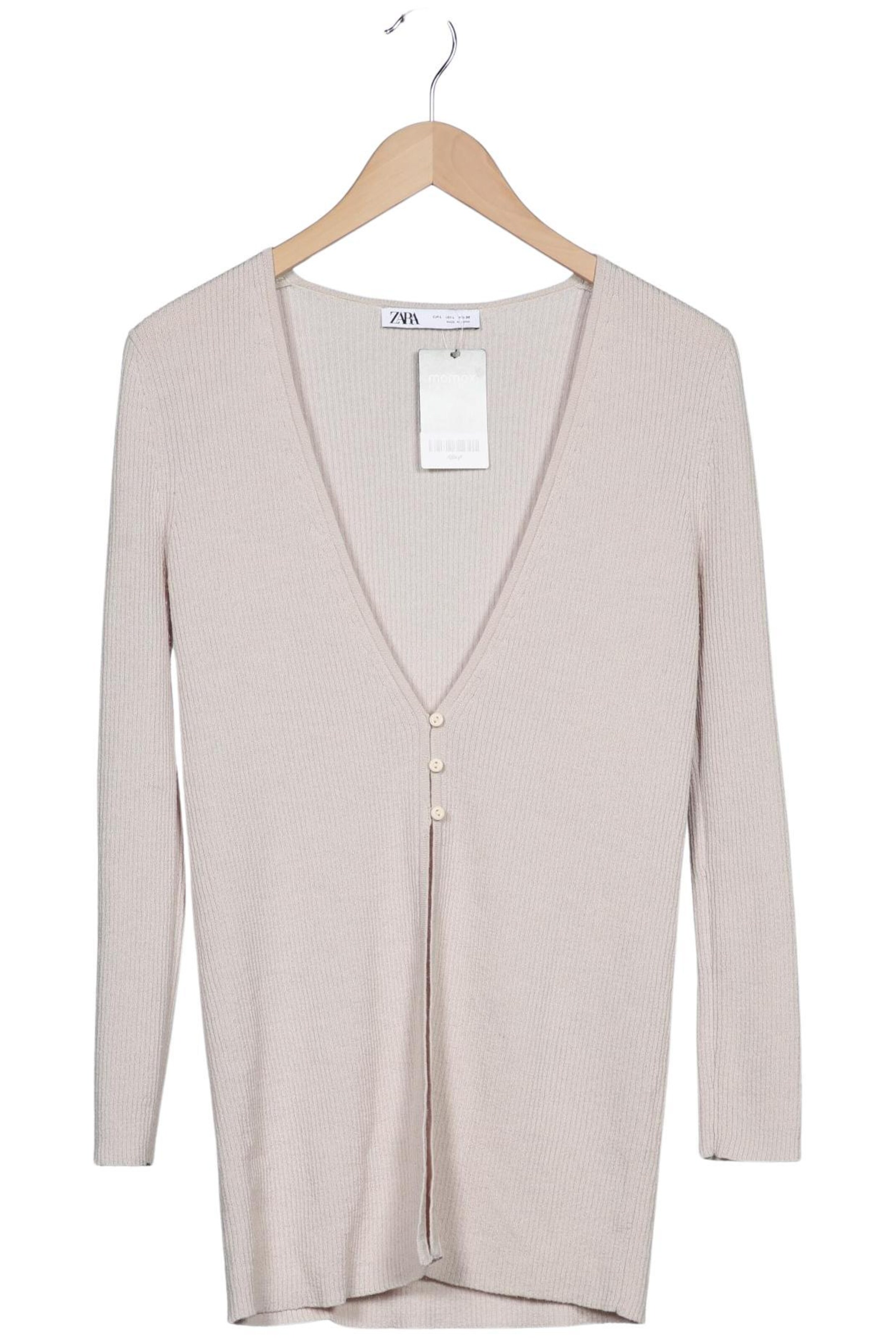 ZARA Sweater & Cardigan in L in Beige: front