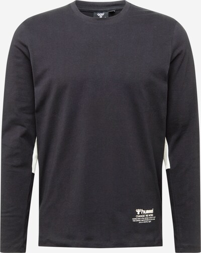 Hummel Sportshirt 'Alaska' in grau / schwarz / weiß, Produktansicht