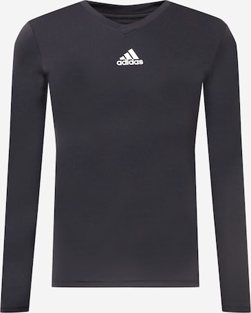 T-Shirt fonctionnel 'Team Base' ADIDAS SPORTSWEAR en noir : devant