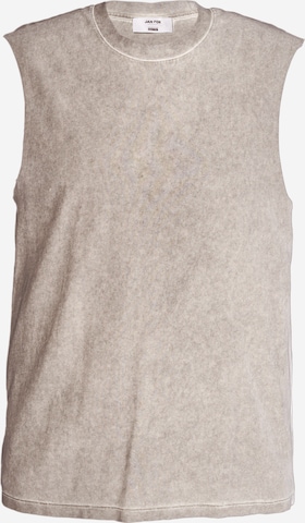 DAN FOX APPAREL - Camiseta 'Lucian' en gris: frente