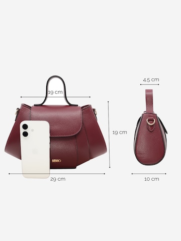 BESSO Handbag 'Fiaba Moderna' in Red