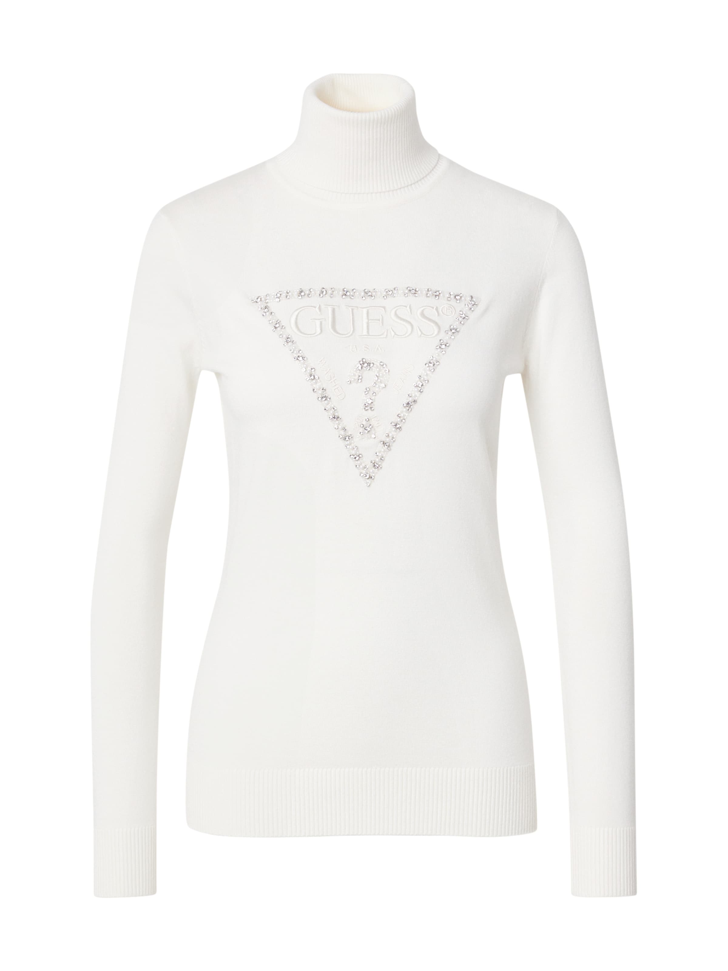 GUESS Pulover 'Melanie' | bela barva: sprednja stran