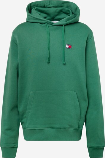 Tommy Jeans Sweat-shirt en bleu marine / vert gazon / rouge / blanc, Vue avec produit