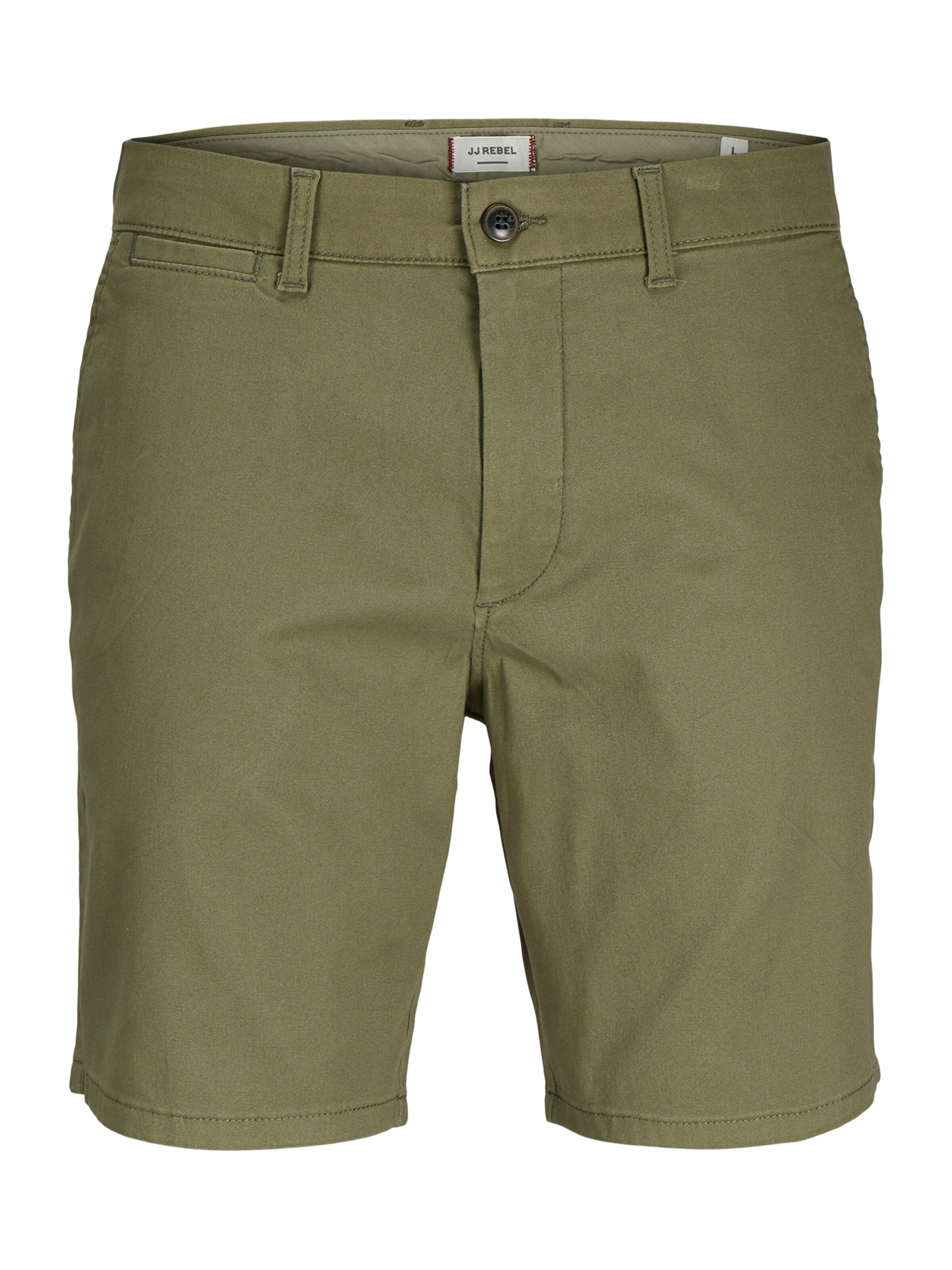 JJ Rebel regular Παντελόνι τσίνο 'JREBSHARP' σε πράσινο: μπροστά