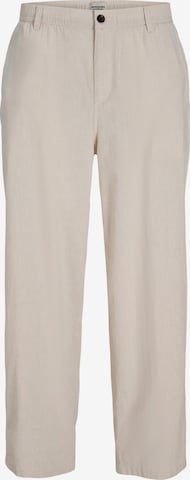 JACK & JONES Barrel Pants in Beige: front