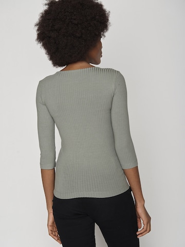 GREENBOMB Shirt ' Basic Refined ' in Groen