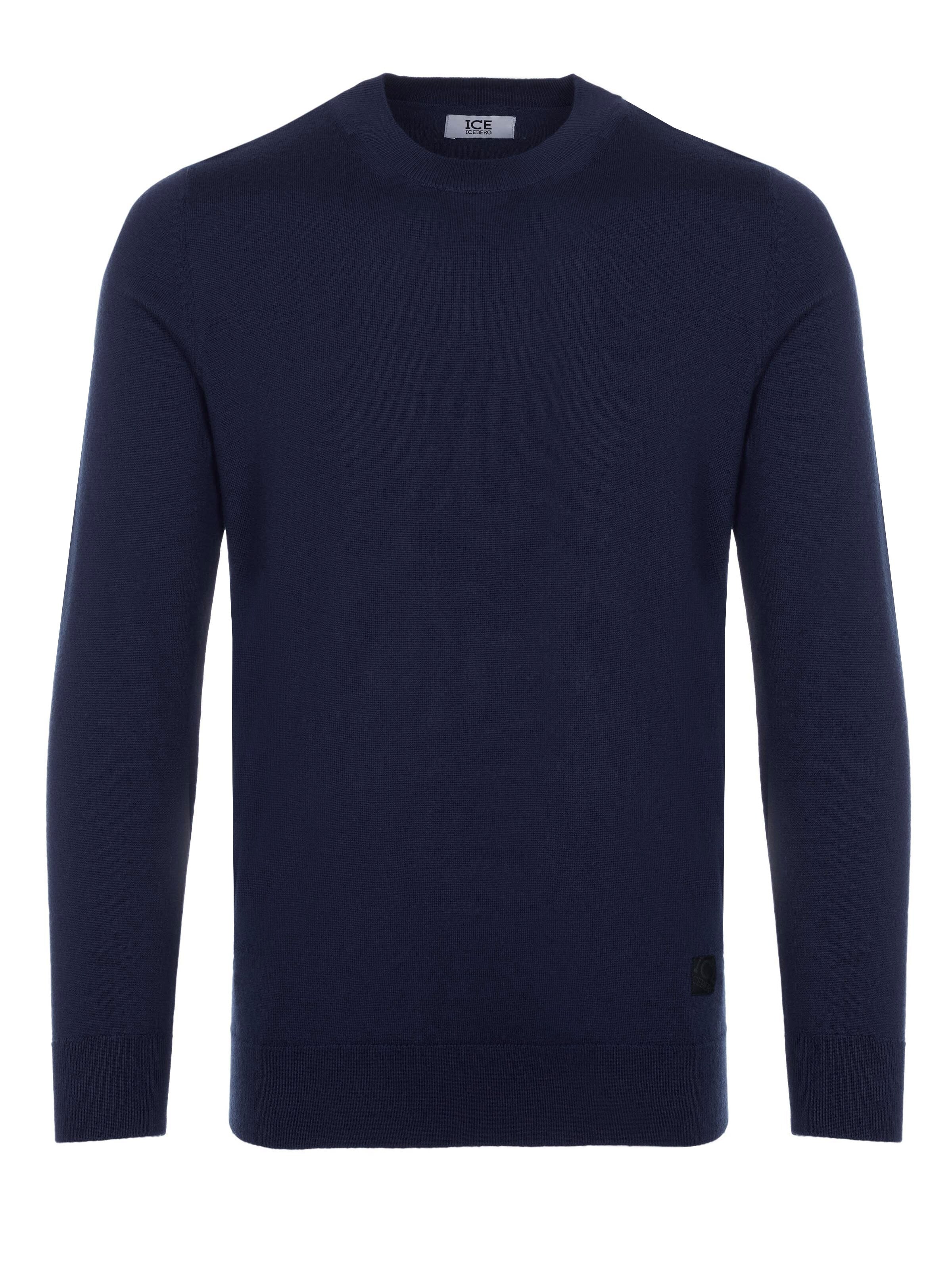 ICEBERG Trui 'Iceberg Pullover' in Blauw: voorkant