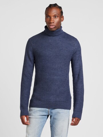 BLEND - Pullover em azul: frente