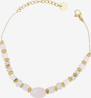 Akzent Bracelet 'Lowy, wasserfest' in Gold: front