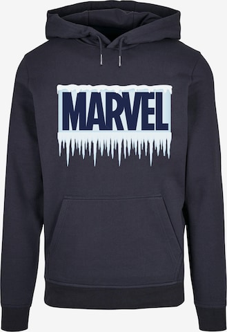 ABSOLUTE CULT Sweatshirt 'Marvel - Icicle' in Blau: predná strana